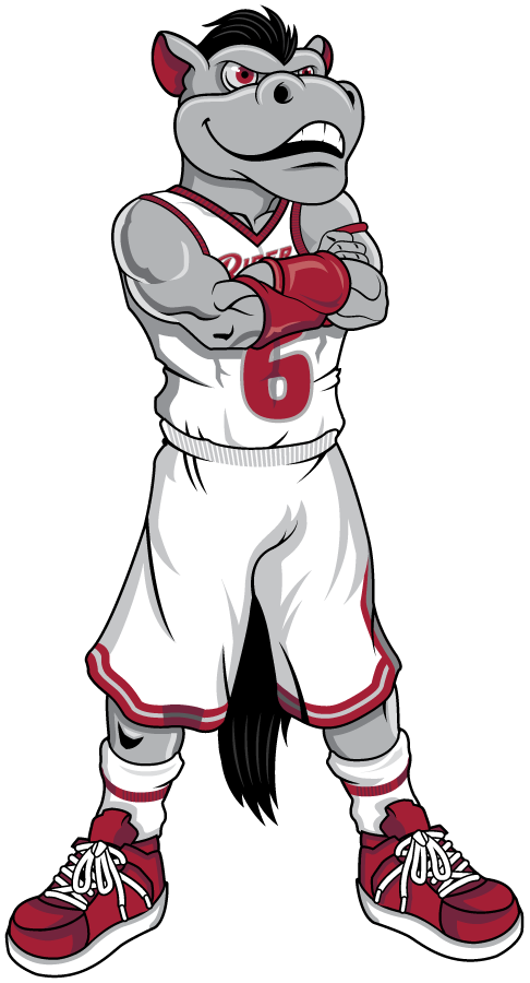 Rider Broncs 2016-Pres Mascot Logo v2 diy iron on heat transfer